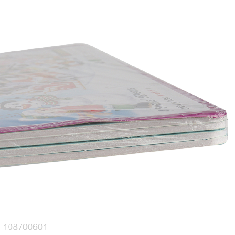 Hot sale 38 pieces DIY 3D Christmas house jigsaw puzzle for kids