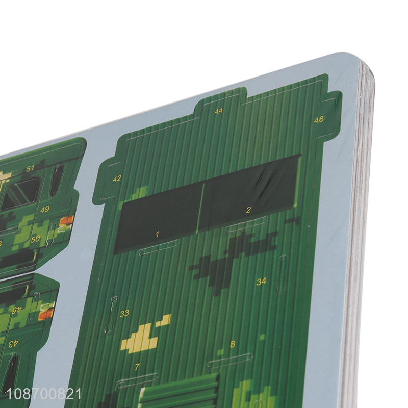 New arrival DIY 3D multiple launch rocket system jigsaw puzzle toy