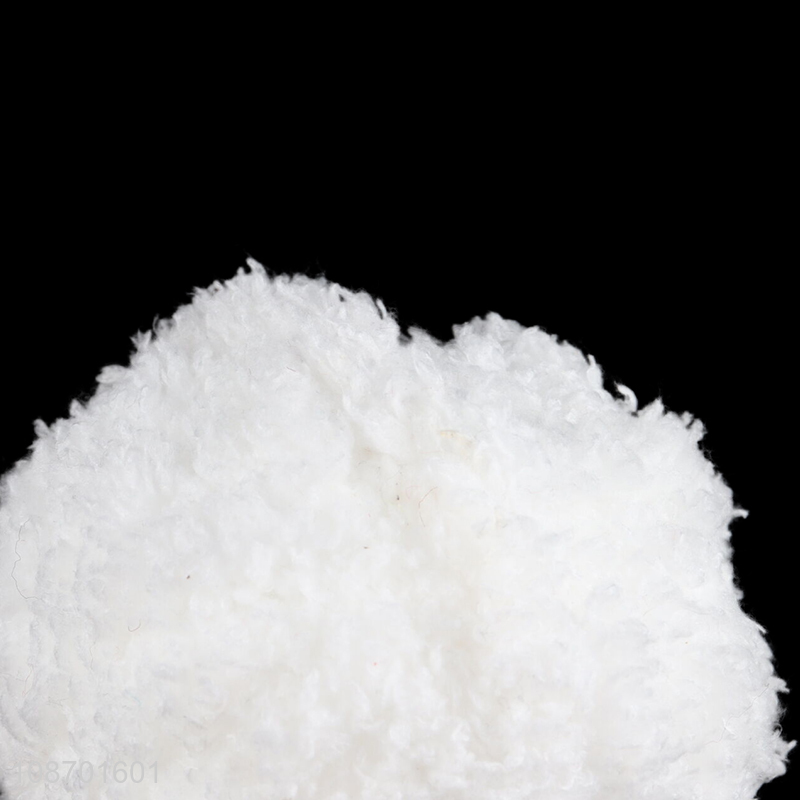Wholesale 50g 70m fluffy polyester yarn for hand knitting blanket