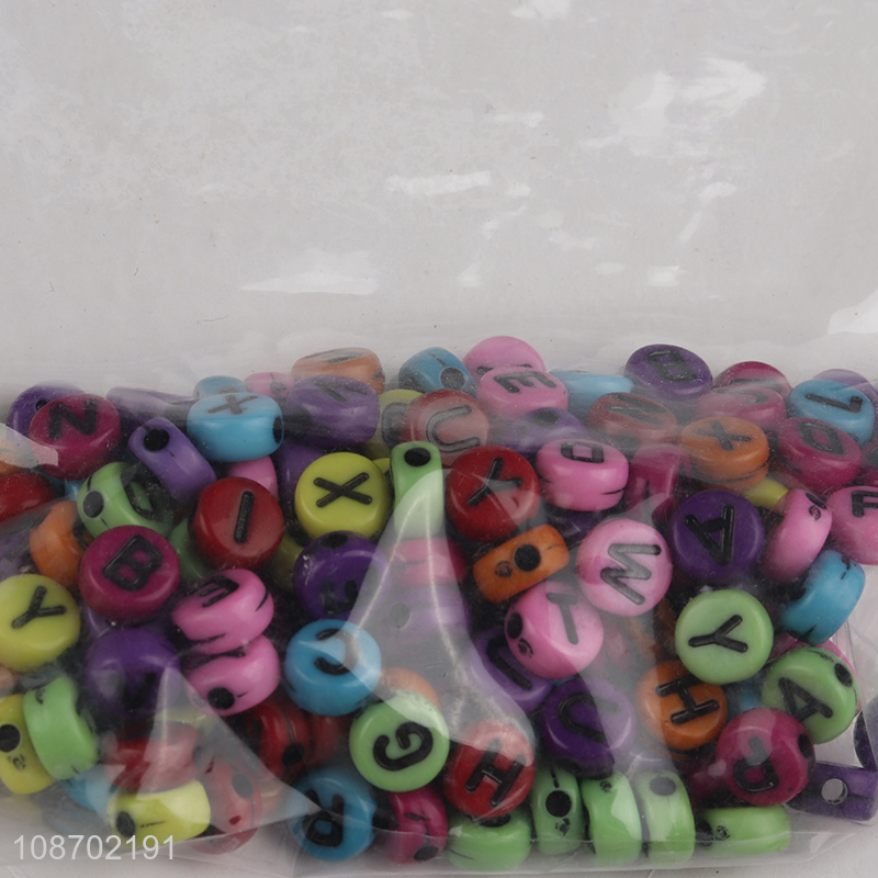 Hot sale letter beads alphabet beads DIY crafts jewelry making kit