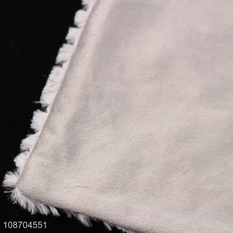 Most popular decorative throw pillow case soft fluffy cushion cover