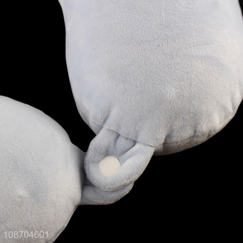 Wholesale U shaped memory foam airplane travel pillow for sleeping