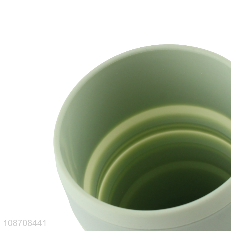 Factory price silicone folding travel water bottle drinking bottle for sale