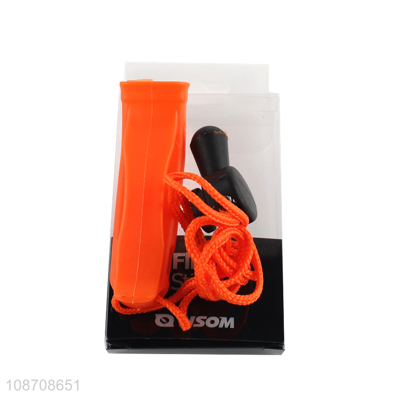 Top selling outdoor hiking camping rescue emergency whistle wholesale