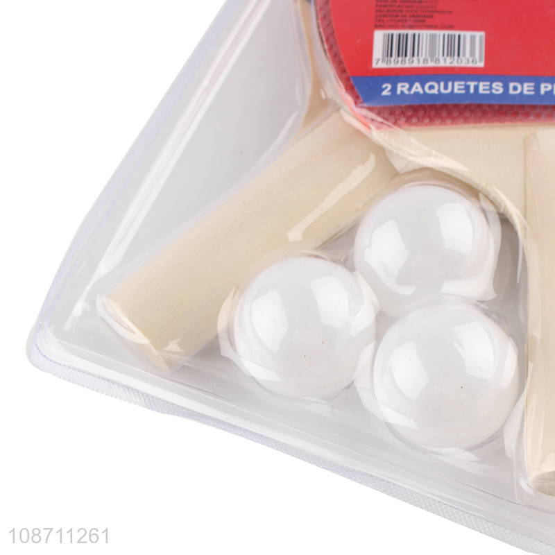 New style adult kids professional table tennis racket set for sports