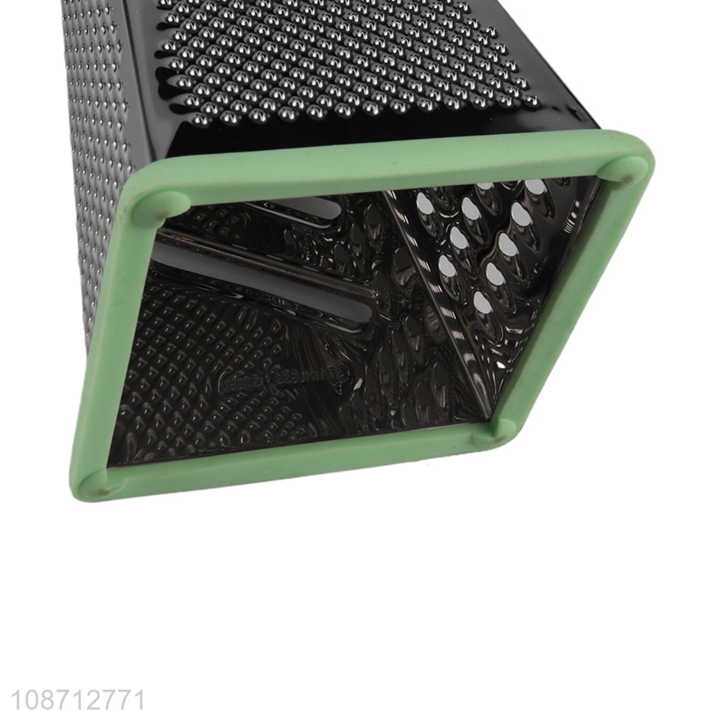 Hot products stainless steel 4sides kitchen gadget vegetable grater for sale