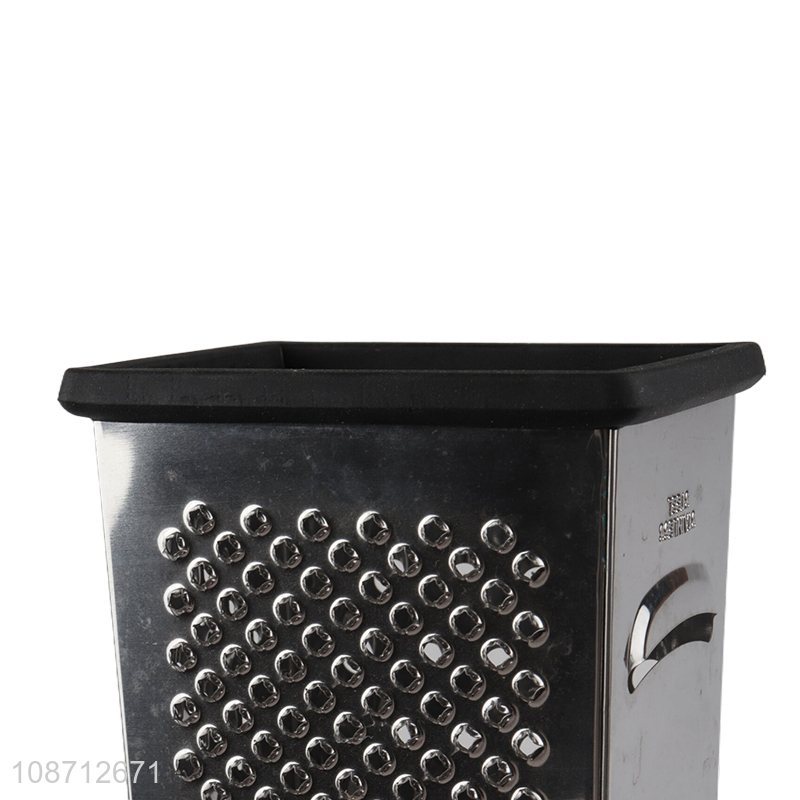 China supplier stainless steel 4sides kitchen gadget vegetable grater
