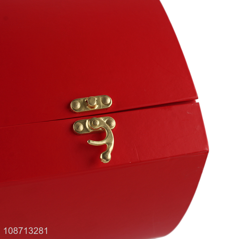 Good quality heart shape 2-layered flower arrangement box for wedding