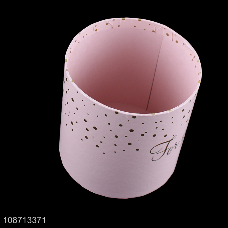 New arrival geometric shape flower arrangement box for Valentine's Day