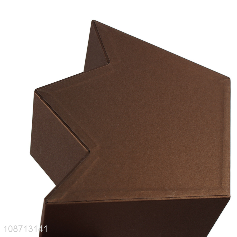 Popular product crown shape flower arrangement box gift box for birthday