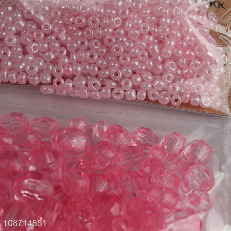 Best price pink manual diy beading toys girls toys for sale