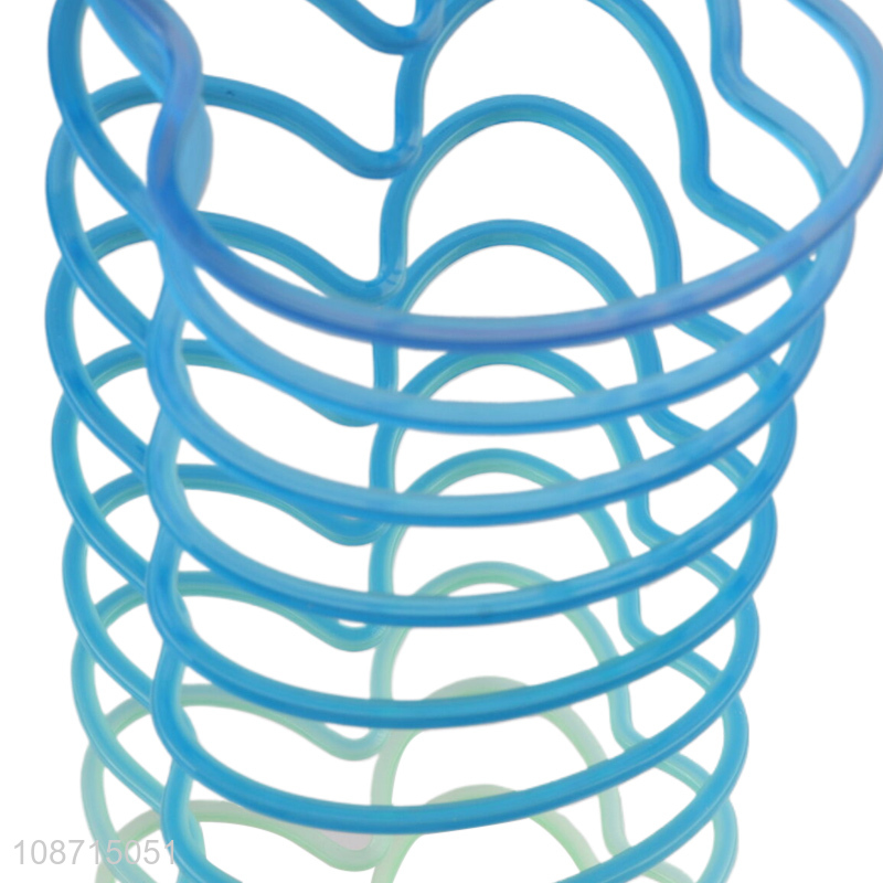 Yiwu market rabbit shape magic rainbow spring toys for children