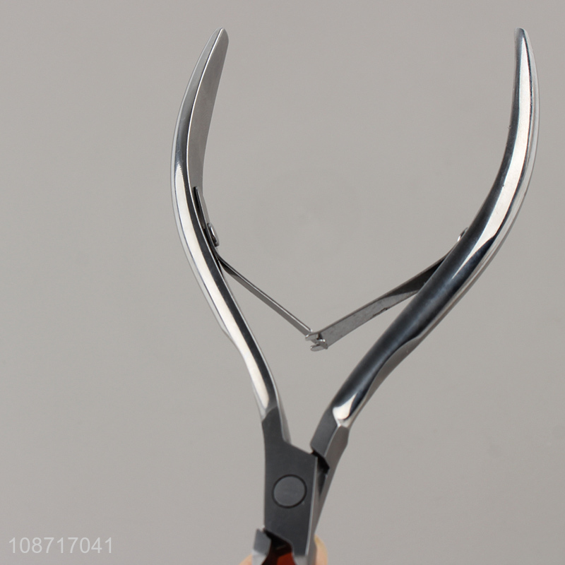 High quality stainless steel cuticle cutter cuticle remover with sharp blade