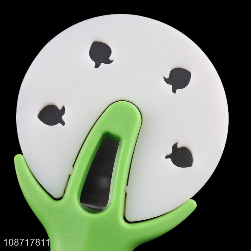 New product stainless steel pizza cutter wheel pizza slicer with plastic handle