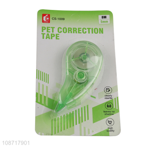 Good quality 8m white out correction tape school students stationery