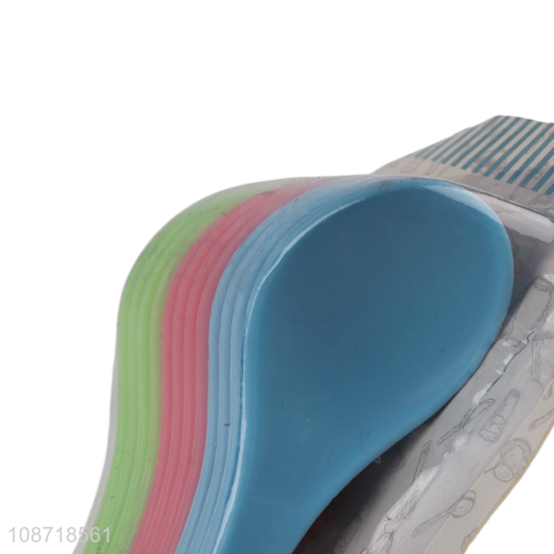 Yiwu factory multicolor 12pcs disposable dinnerware spoon for sale