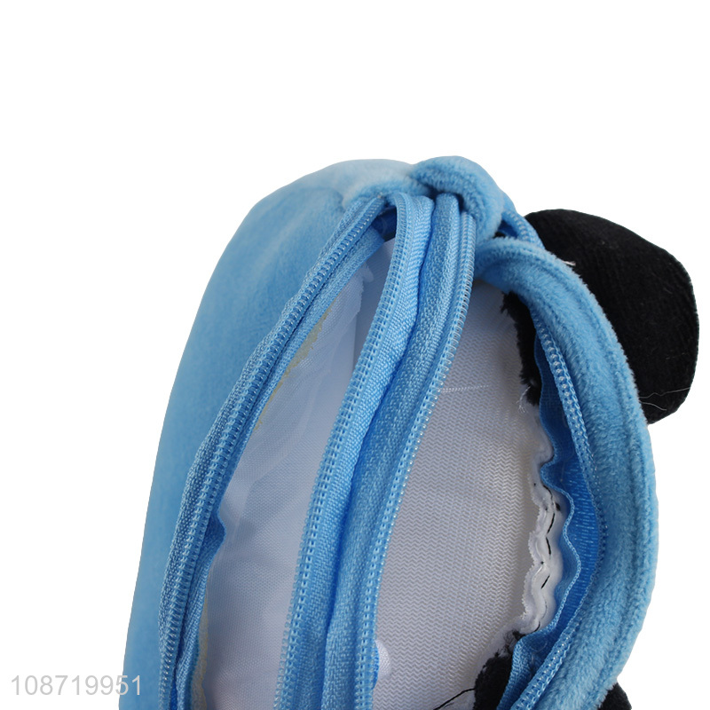 Online wholesale kawaii animal bag cartoon panda fluffy crossbody bag