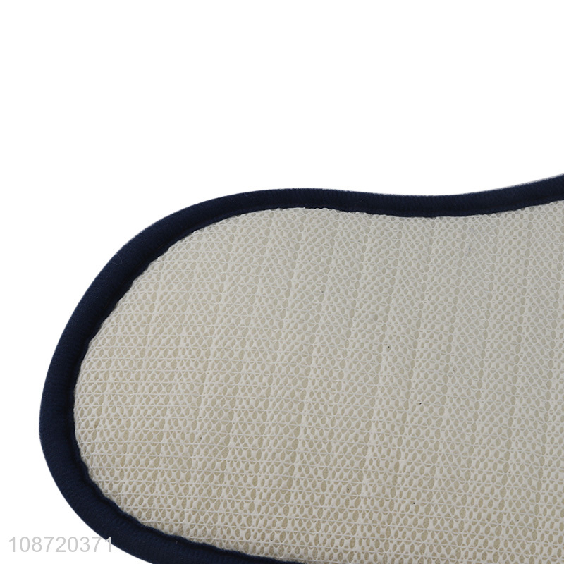 Wholesale U shaped toilet rug non-slip water absorbent bathroom mat