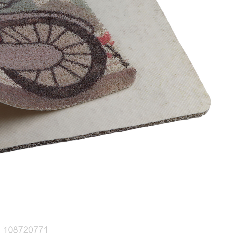 Latest products home anti-slip welcome entrance door mat floor mat for sale
