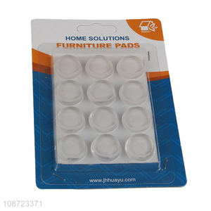 China products 12pcs clear self adhesive bumpers pads for cutting boards