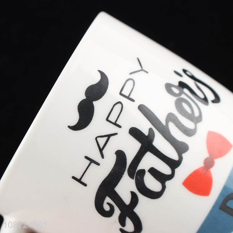 New Product Ceramic Coffee Mug Porcelain Coffee Cup Father's Day Gift