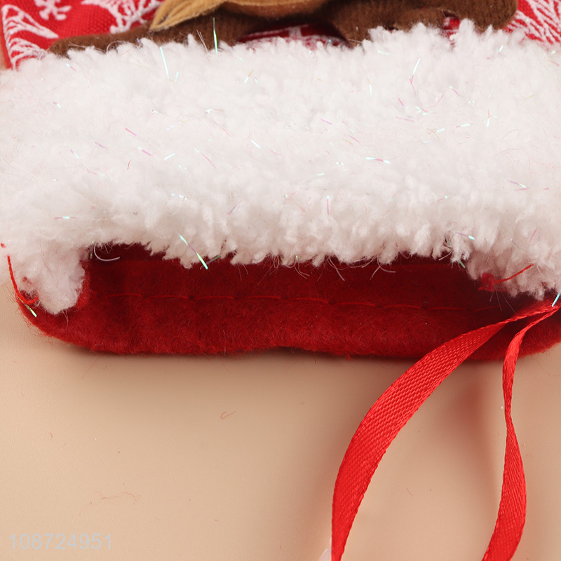 Best selling home décor christmas tree hanging ornaments christmas stocking wholesale