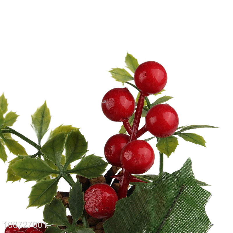 Factory supply Christmas tree decoration artificial Christmas picks twigs