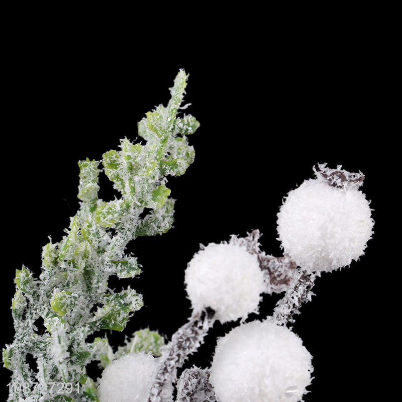 Online wholesale artificial Christmas pine picks Christmas tree filler ornaments