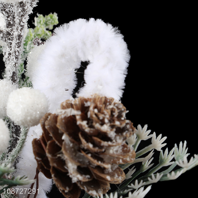 Online wholesale artificial Christmas pine picks Christmas tree filler ornaments