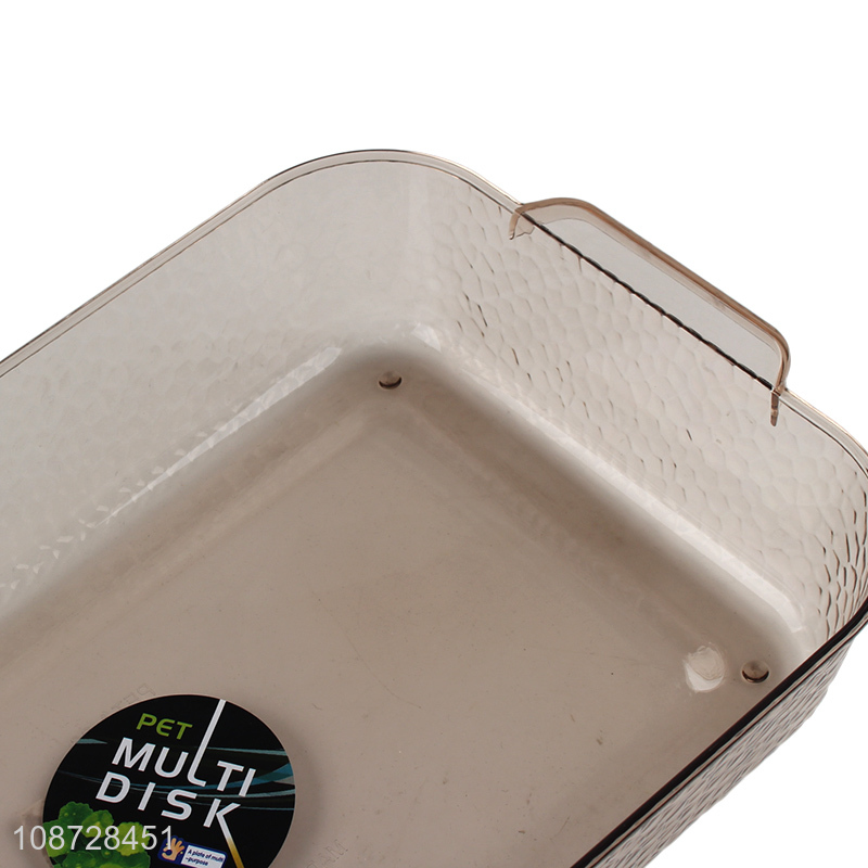 Popular product plastic fruit plate household snacks dish candy plate