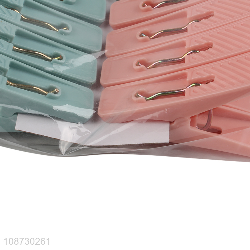 New products plastic multicolor clothes drying clips clothes pegs set