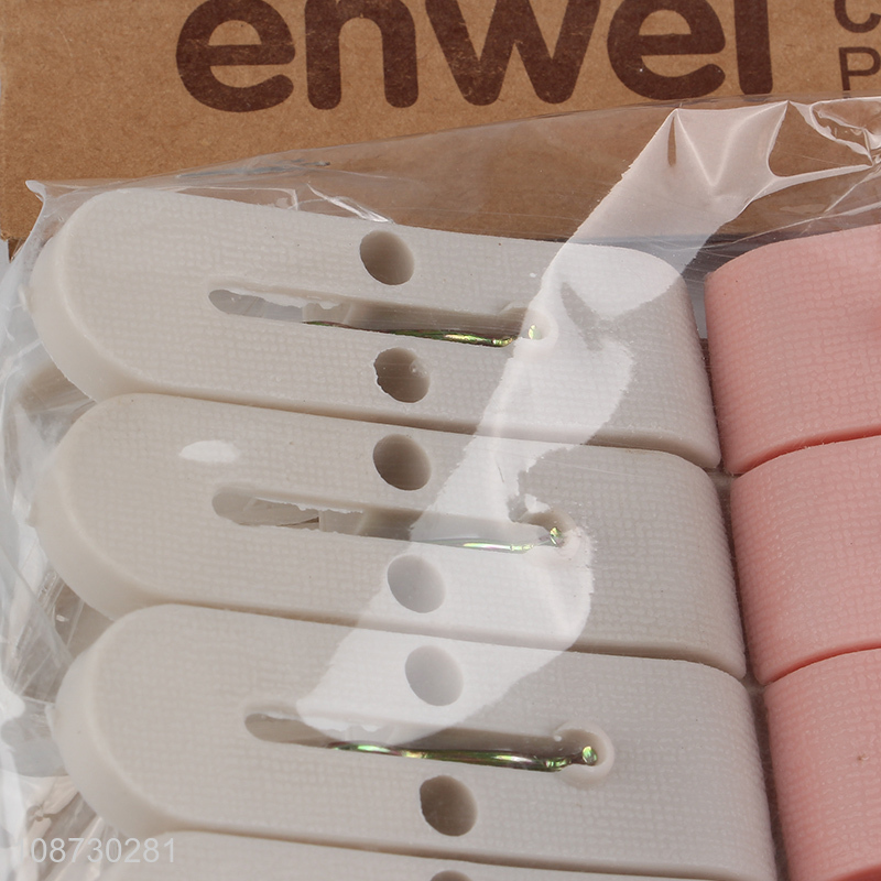 Online wholesale plastic 20pcs clothes hanging pegs clothes pin clothes pegs set