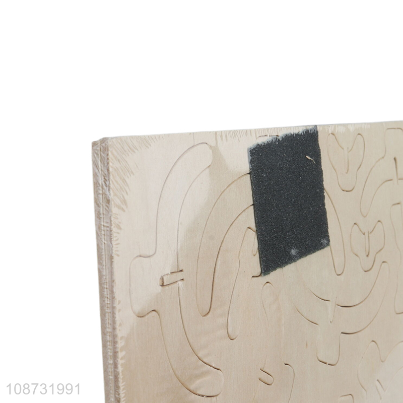 Most popular plesiosaurus wooden 3d puzzle jigsaw toys kids educational toys