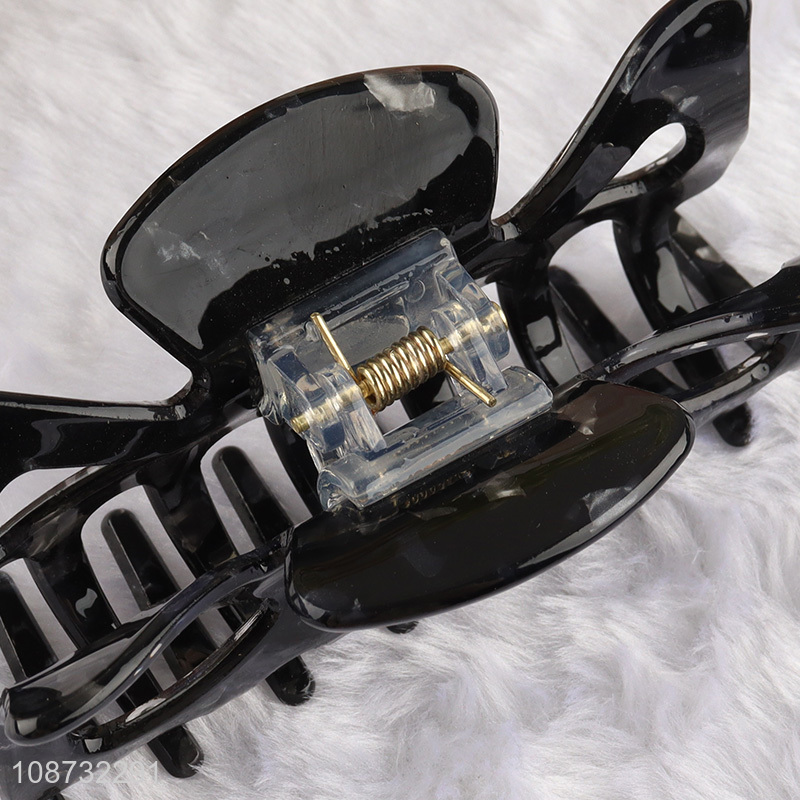 China supplier acrylic fashion girls hair clips hair claw clips for hair accessories