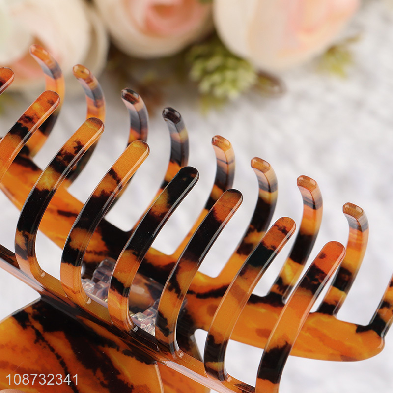 Top quality acrylic fashionable hair clip hair claw clips for hair accessories