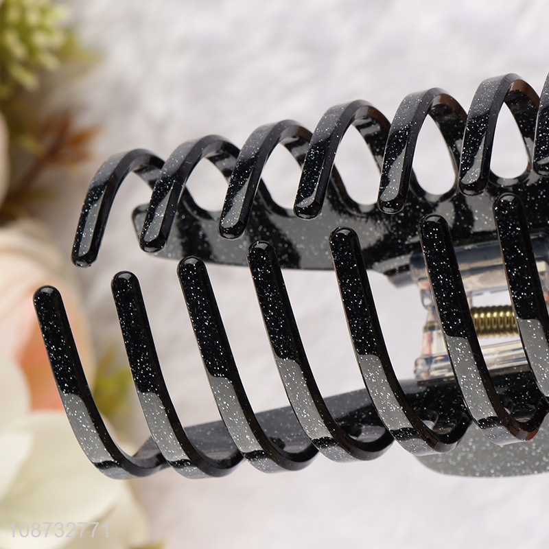 New arrival large acrylic hair claw clips hair accessories