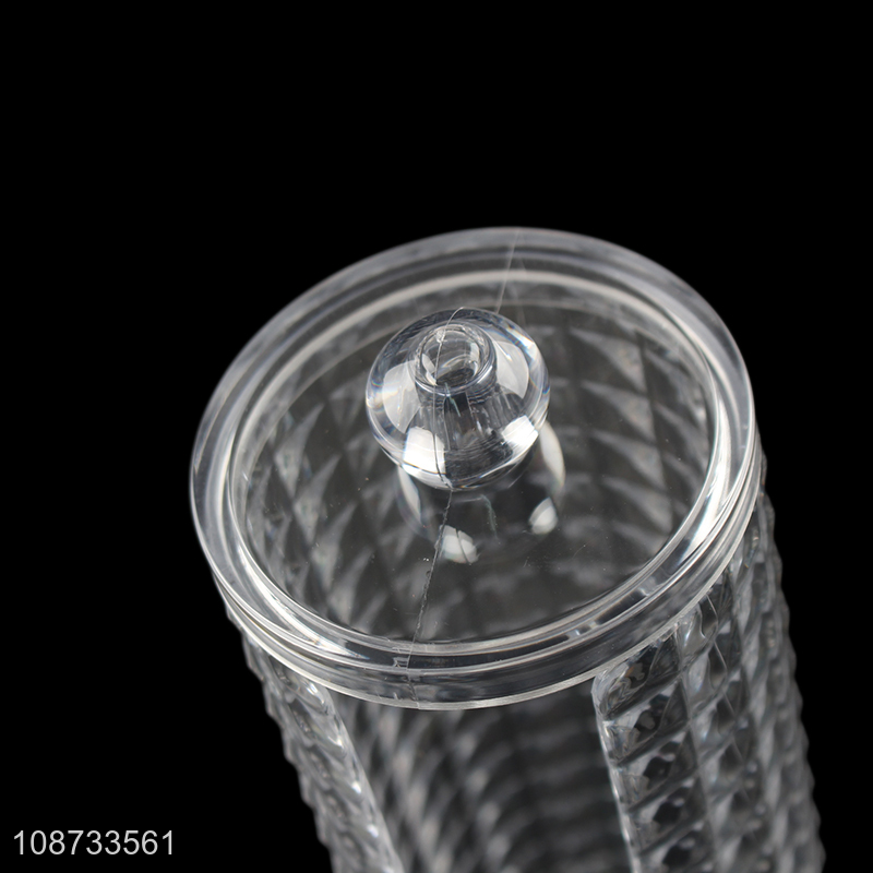 Hot items cosmetic cotton pad holder storage box for bathroom