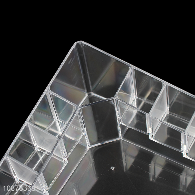 Top selling clear desktop cosmetic makeup storage box display holder wholesale