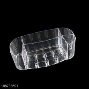 Factory price transparent desktop plastic cosmetic makeup storage box for sale