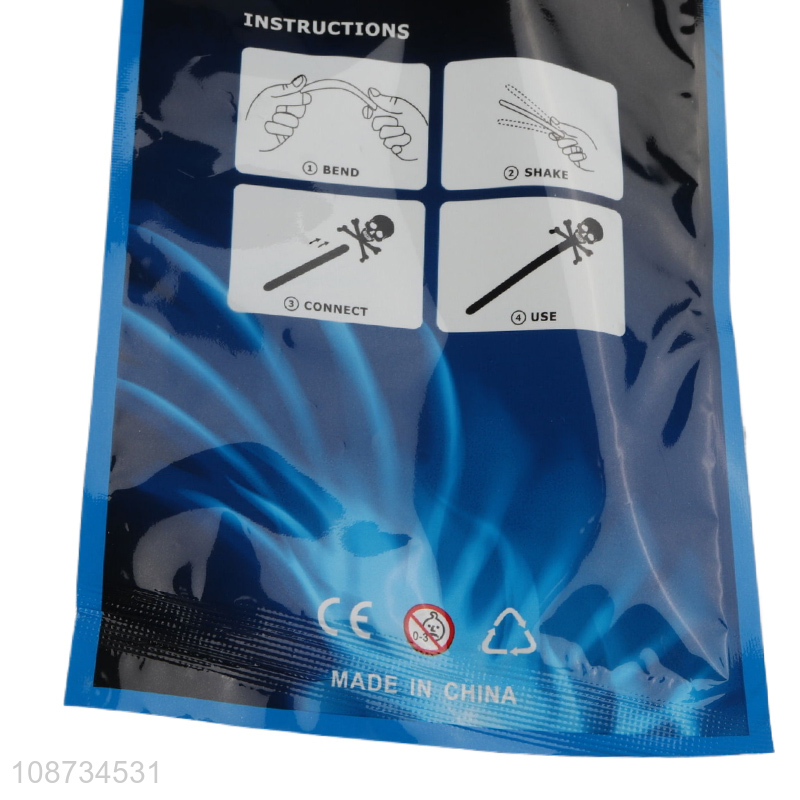 Top selling halloween decoration glow skull stick toys wholesale