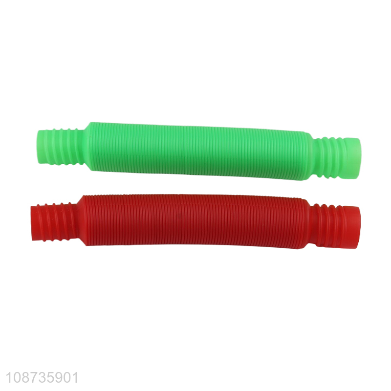 Top products diy plastic pop tube fidget toys stress relief toys