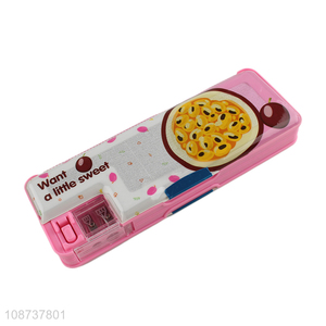 Most popular cartoon kids stationery storage <em>pencil</em> <em>box</em> with <em>pencil</em> sharpener