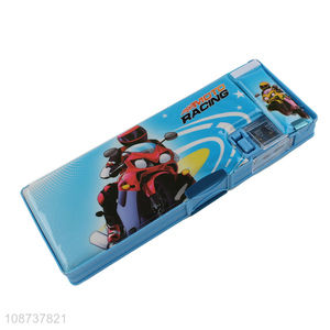 China supplier children students stationery <em>pencil</em> <em>box</em> for school