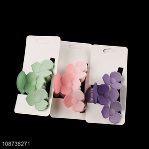 Best selling non-slip fashion girls hair claw clips hair jaw clips wholesale