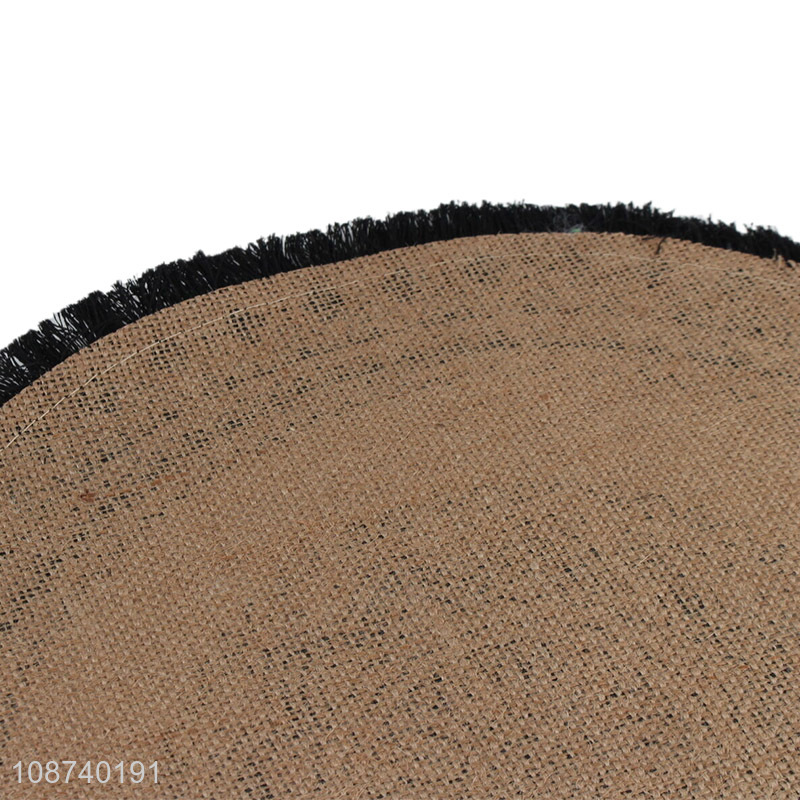 Yiwu market round tabletop decoration place mat dinner mat for sale