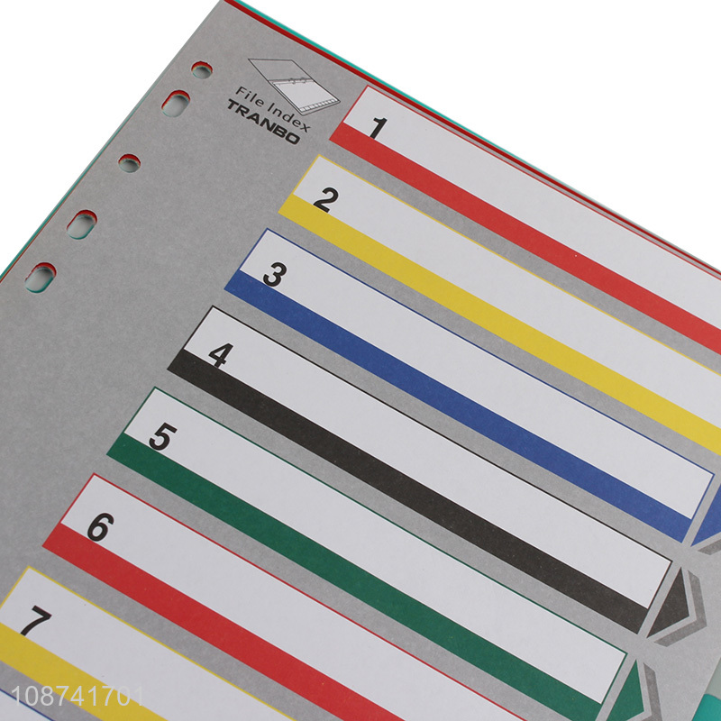 Top selling school office file index file holder wholesale