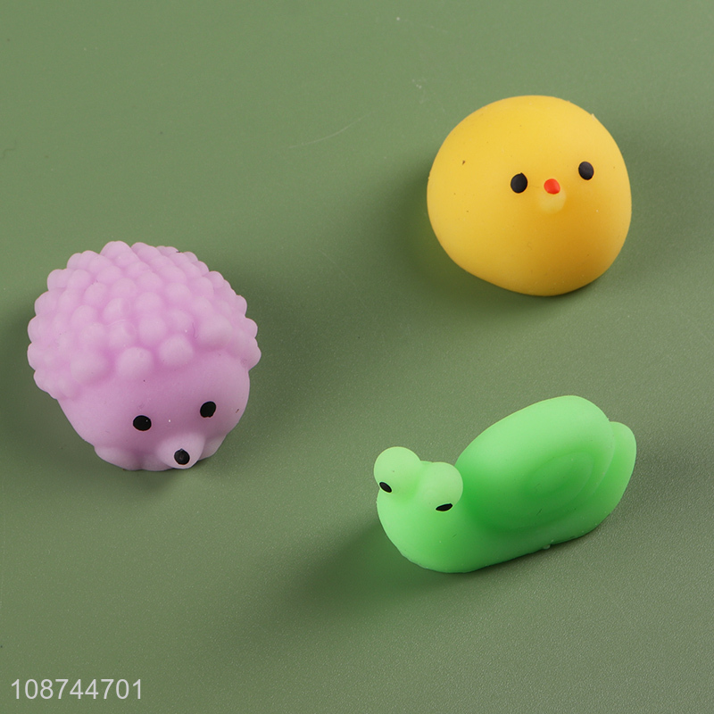 Best selling animal squishy tpr squeeze toys stress relief toys wholesale