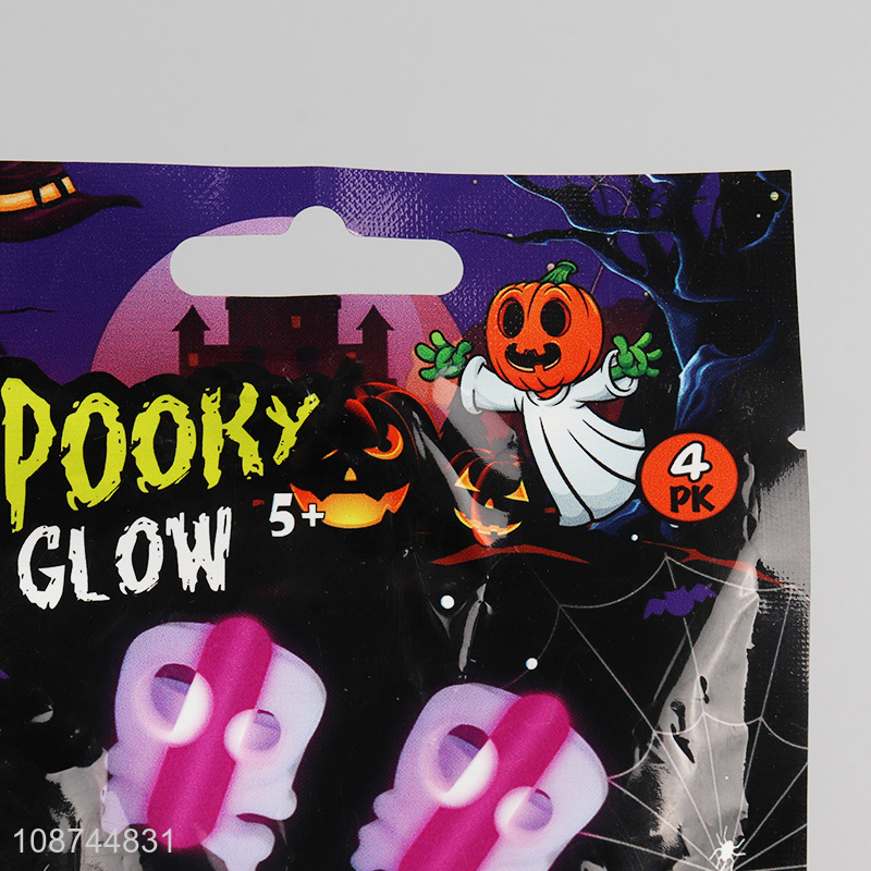 Hot products halloween series glowing toys plastic glowing ring toys wholesale