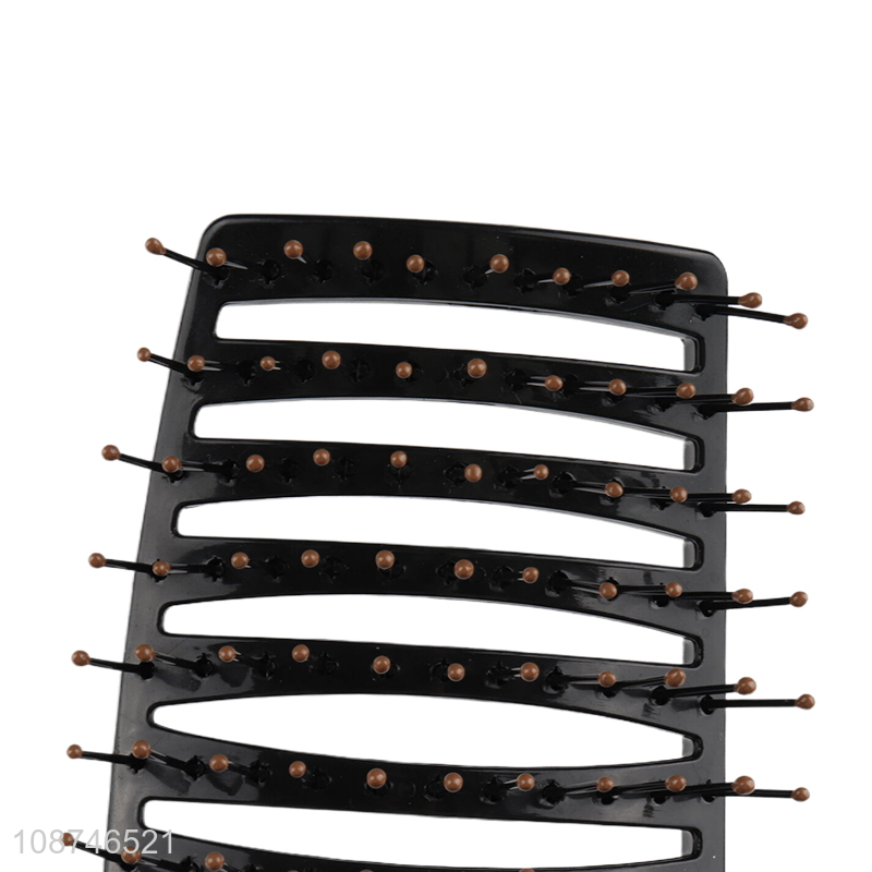China factory hollow-out wide tooth hair scalp massage hair comb for sale