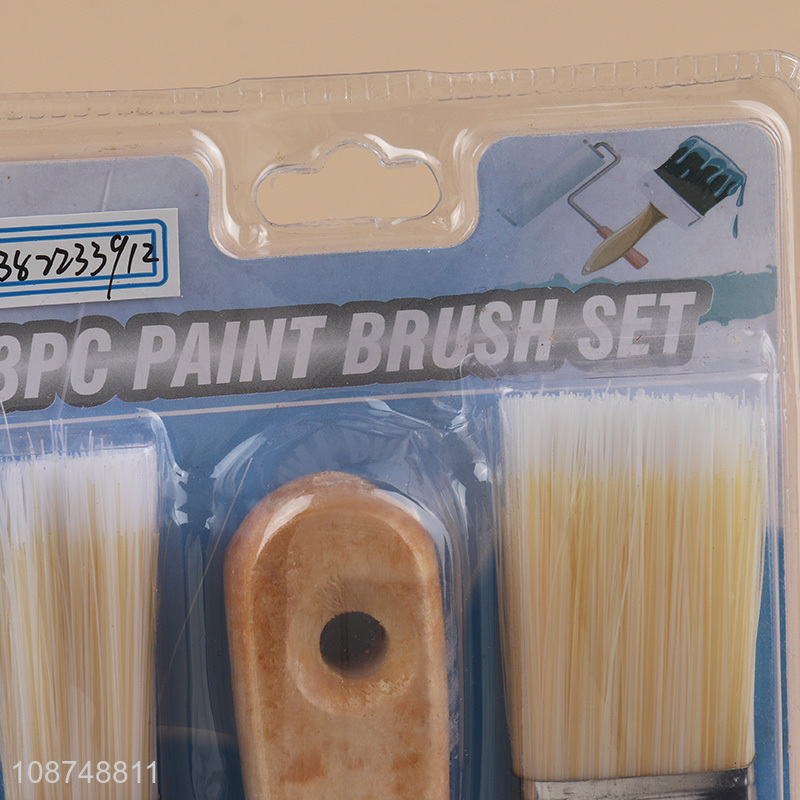 Online wholesale durable paint brush and putty knife scraper set
